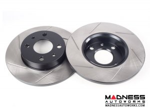 FIAT 500 Brake Rotors (2) - Rear - SILA Concepts - Performance Plus 